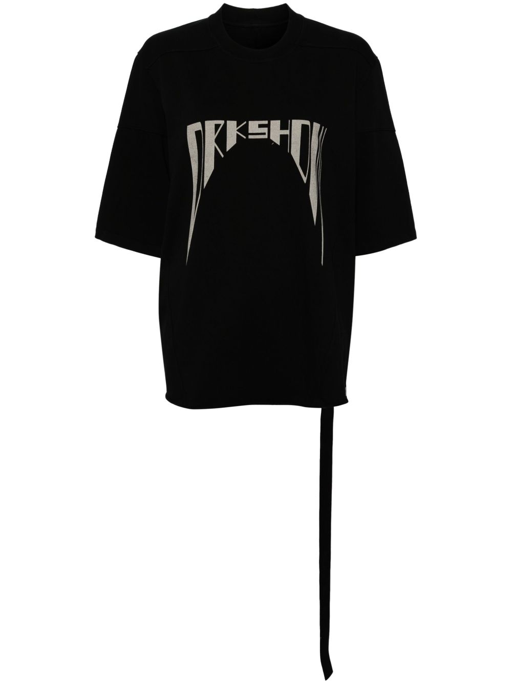 Rick Owens DRKSHDW Porterville T恤 - 黑色