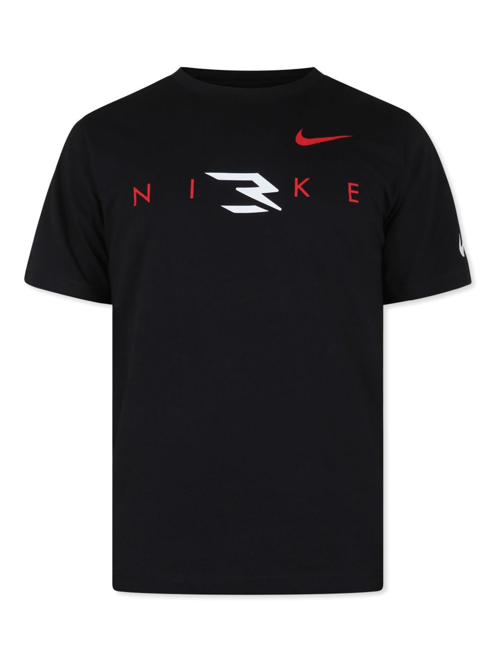 Nike Kids 印花T恤 - 黑色