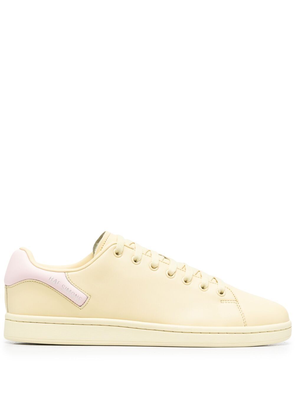 Raf Simons Orion 皮质板鞋 - 黄色