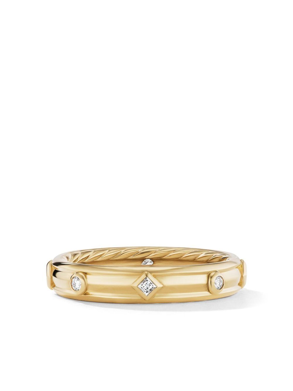 David Yurman 18K黄金 Modern Renaissance 钻石戒指 - 金色