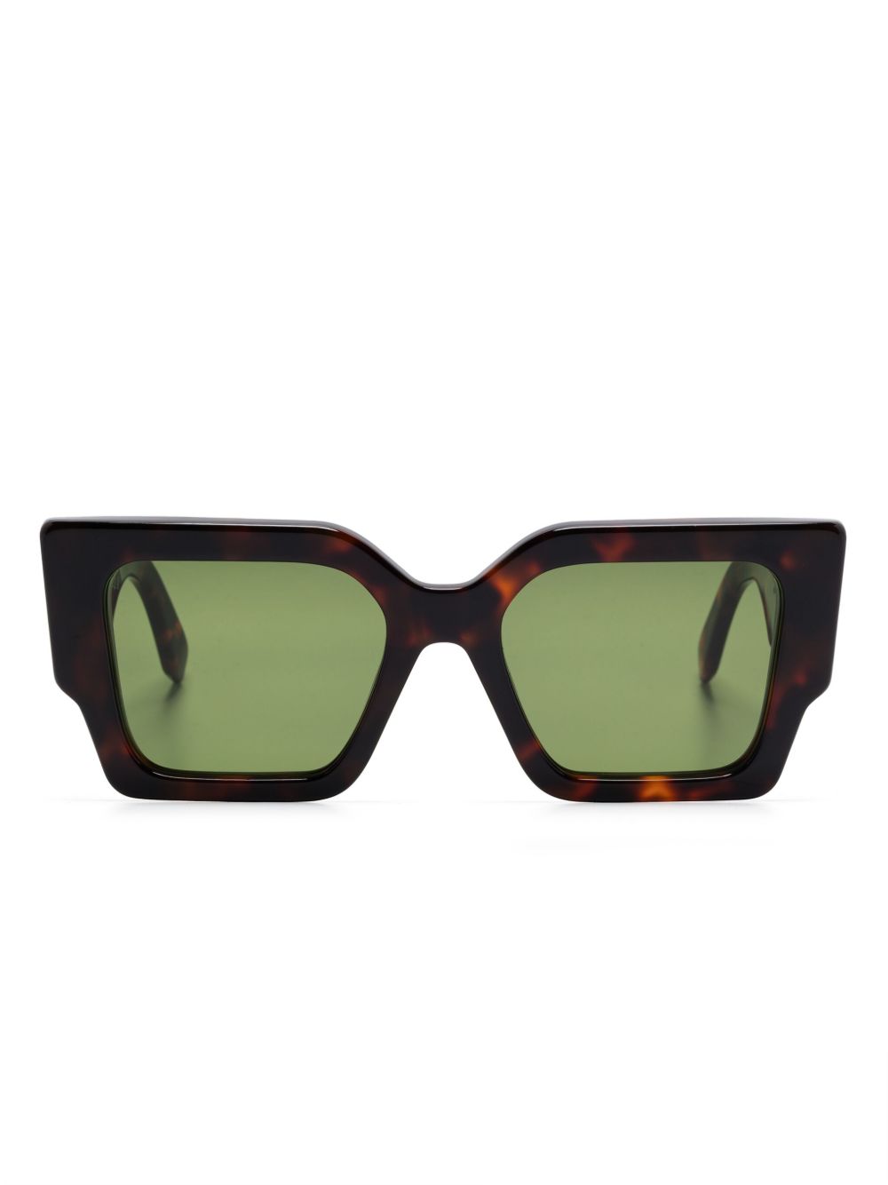Off-White Eyewear Catalina 太阳眼镜 - 褐色