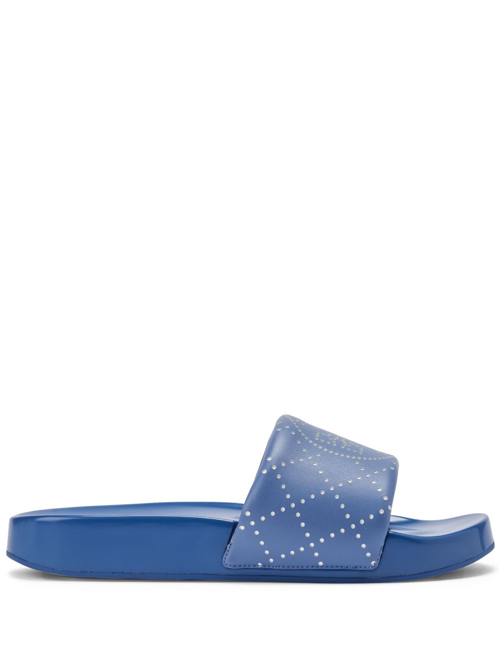 Tory Burch Double T 拖鞋 - 蓝色