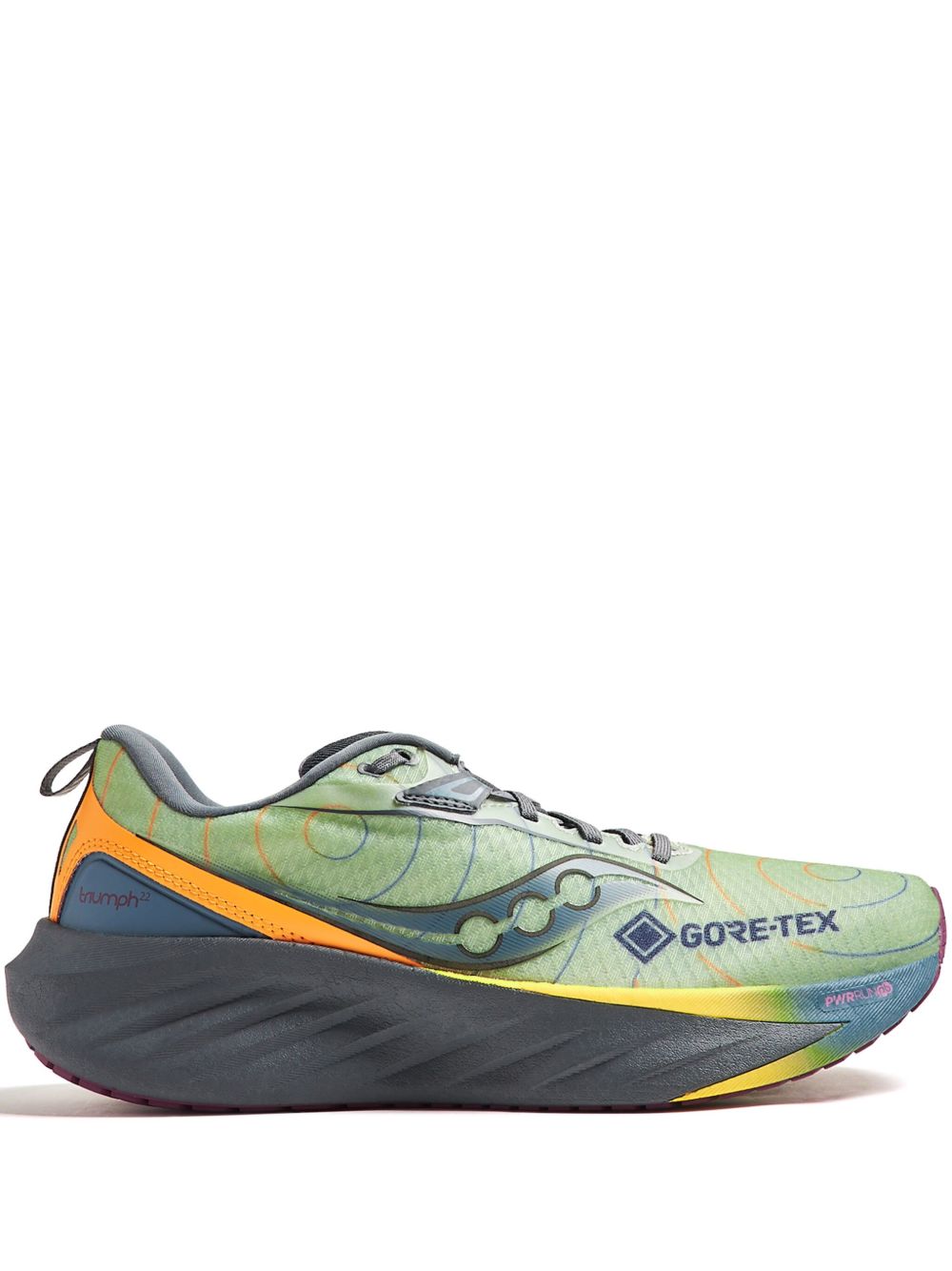 Saucony logo板鞋 - 绿色