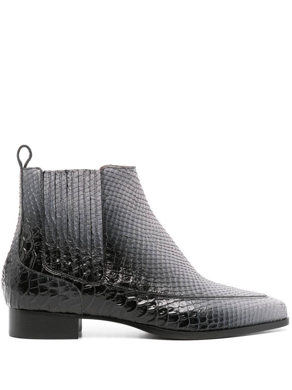 Alberta Ferretti Beatle 及踝靴 - 灰色