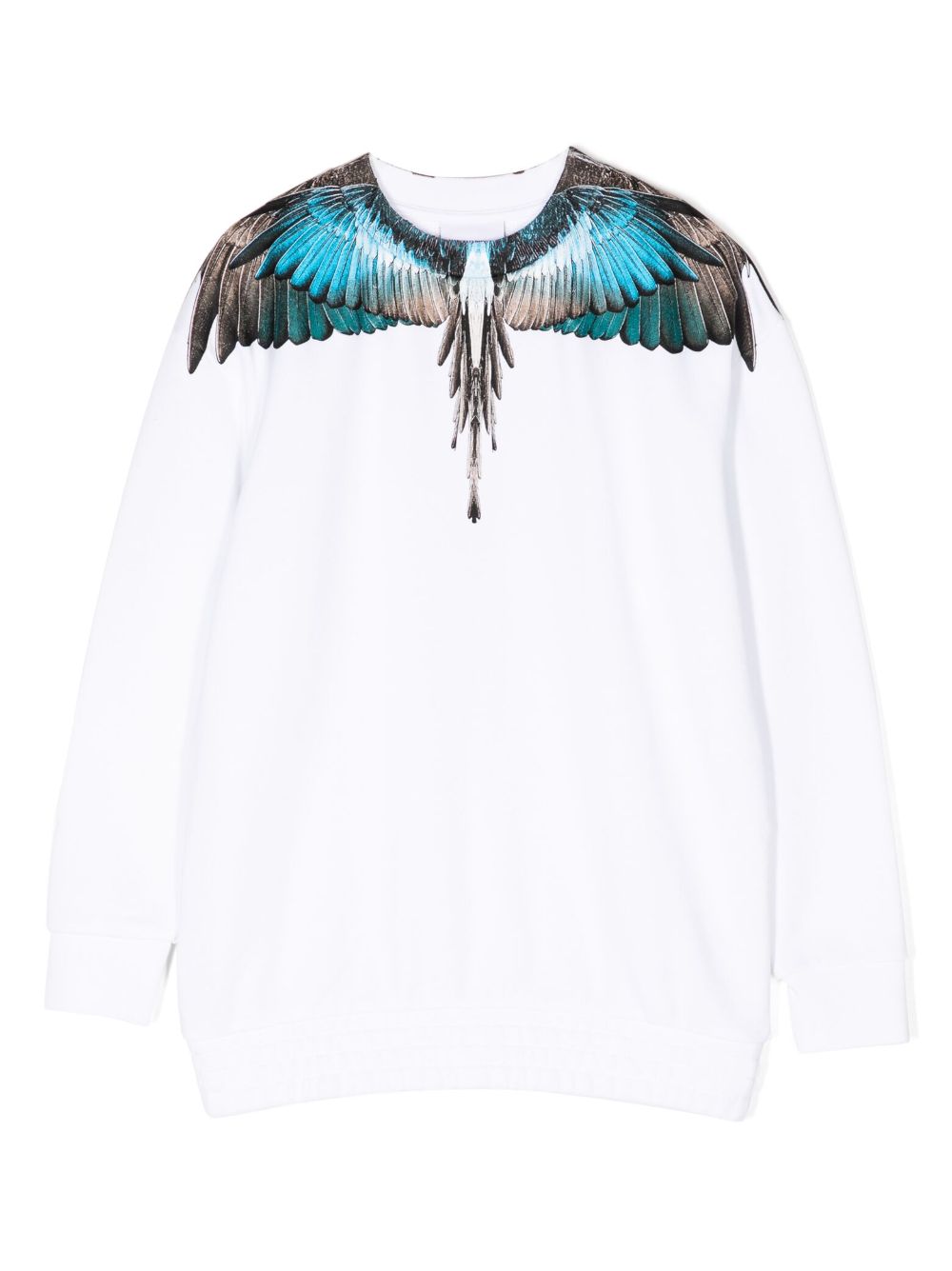 Marcelo Burlon County Of Milan Kids Wings 印花棉质混纺卫衣 - 白色