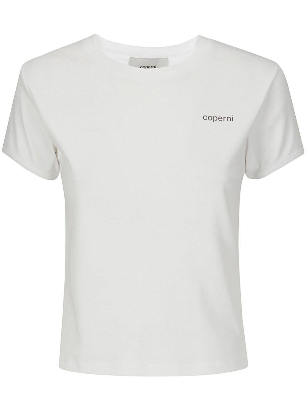 Coperni logo印花棉T恤 - 白色