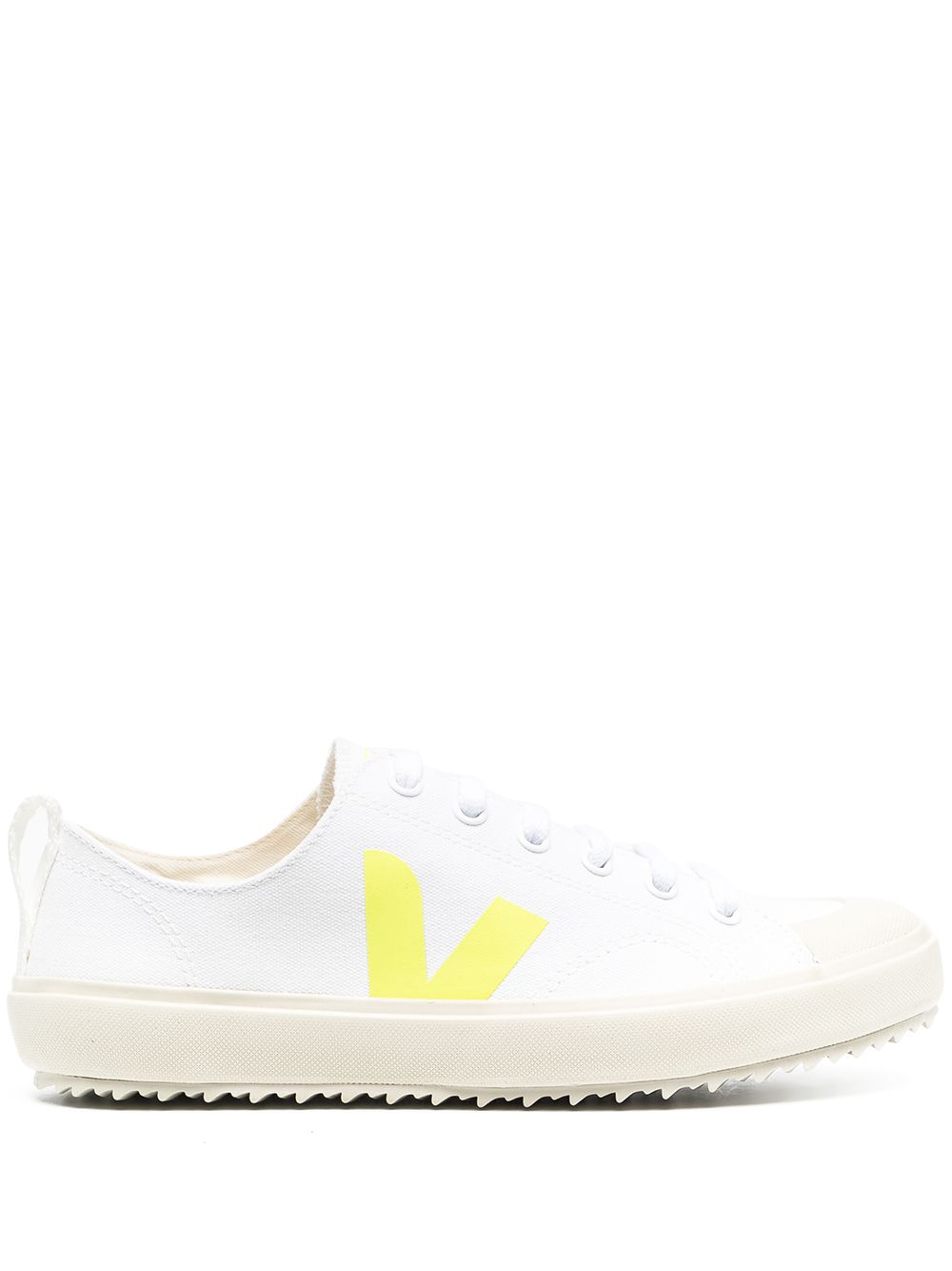VEJA 侧logo印花运动鞋 - 白色