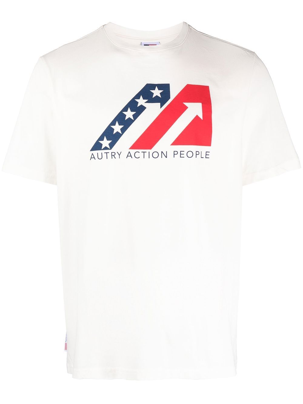Autry Iconic logo印花T恤 - 白色