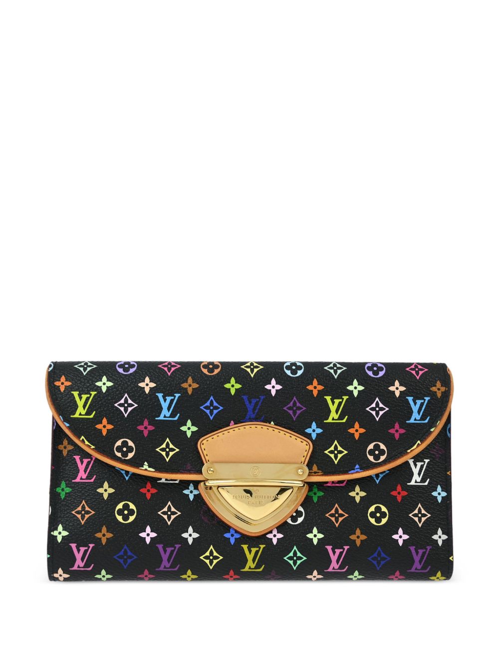 Louis Vuitton Pre-Owned x Takashi Murakami Eugenie 钱包（2011年典藏款） - 黑色