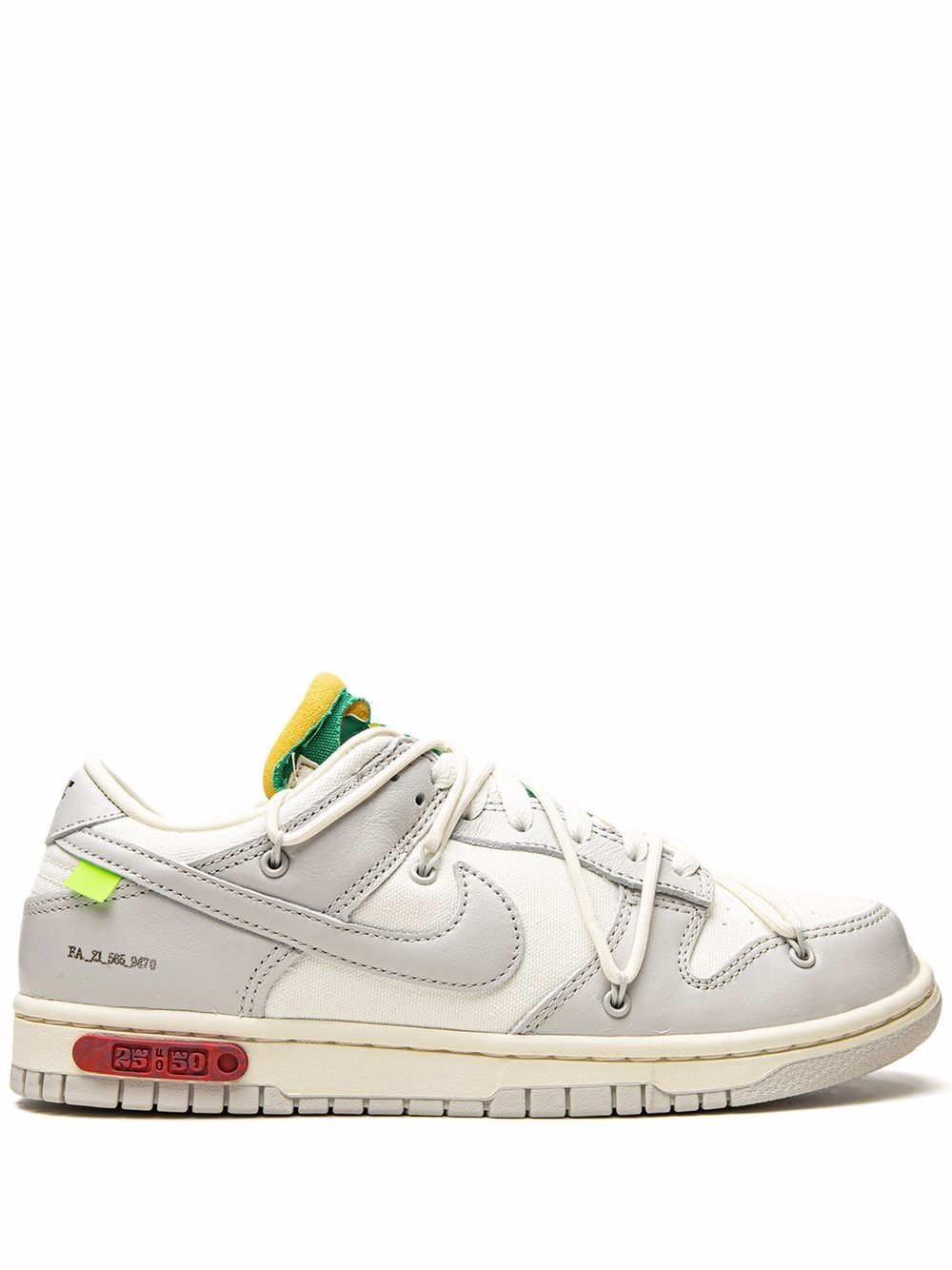 Nike X Off-White x Off-White Dunk Low 板鞋 - 灰色