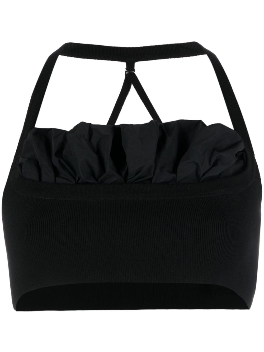 Jacquemus Le Bandeau Frivolli 文胸式上衣 - 黑色