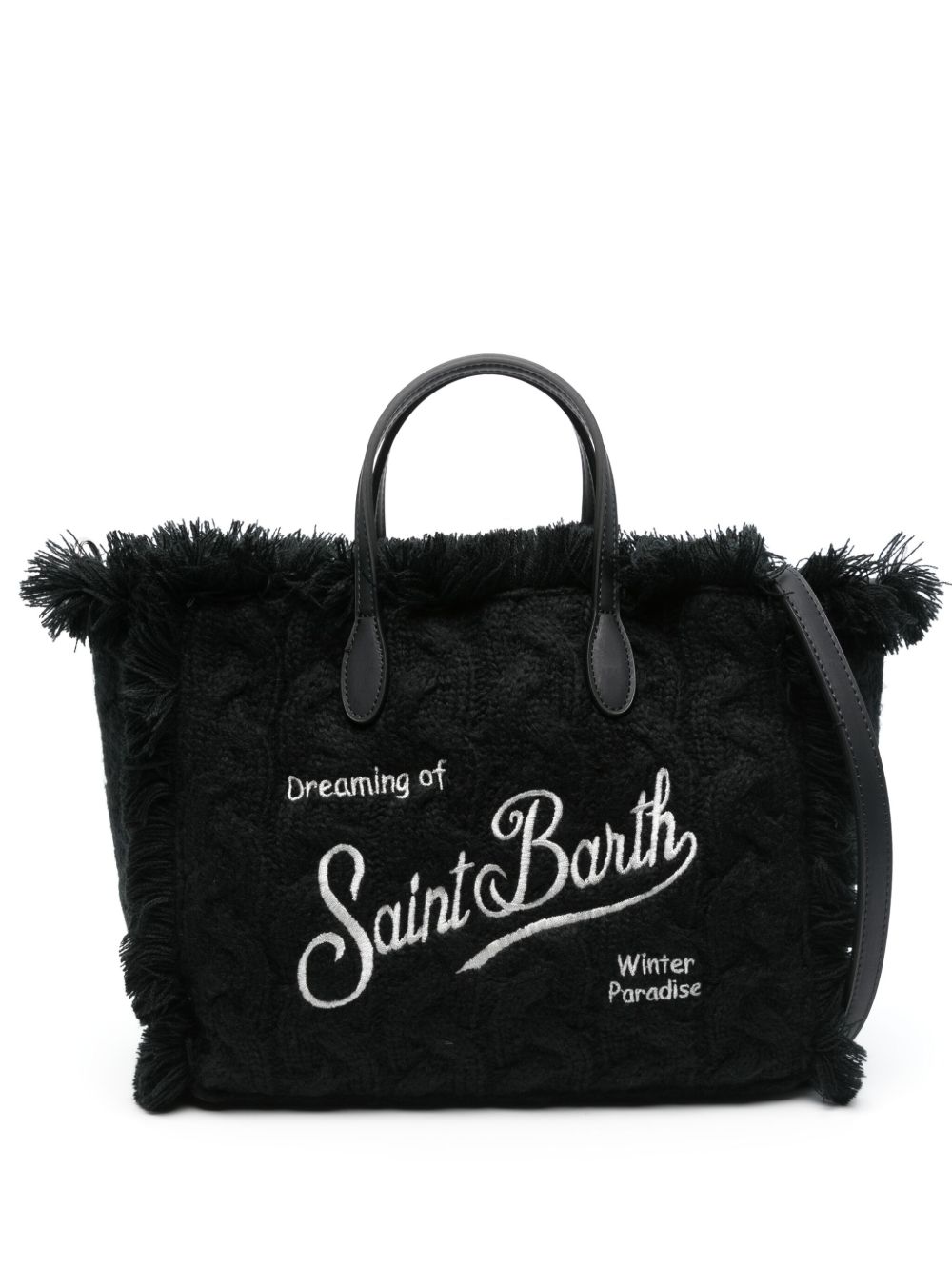 MC2 Saint Barth Kids Colette 单肩包 - 黑色