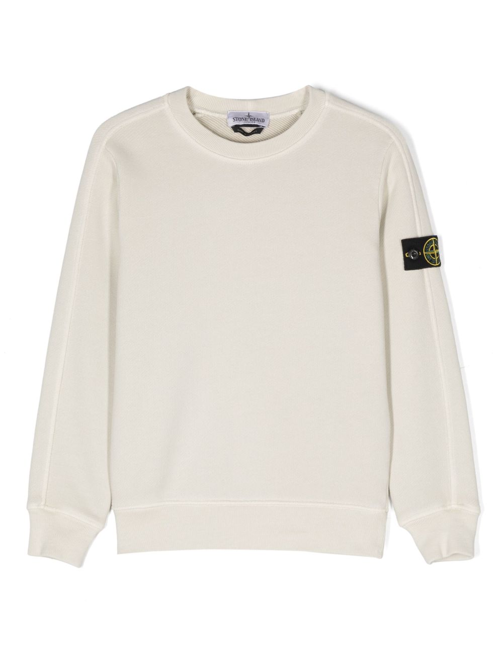 Stone Island Junior 罗盘徽章卫衣 - 中性色