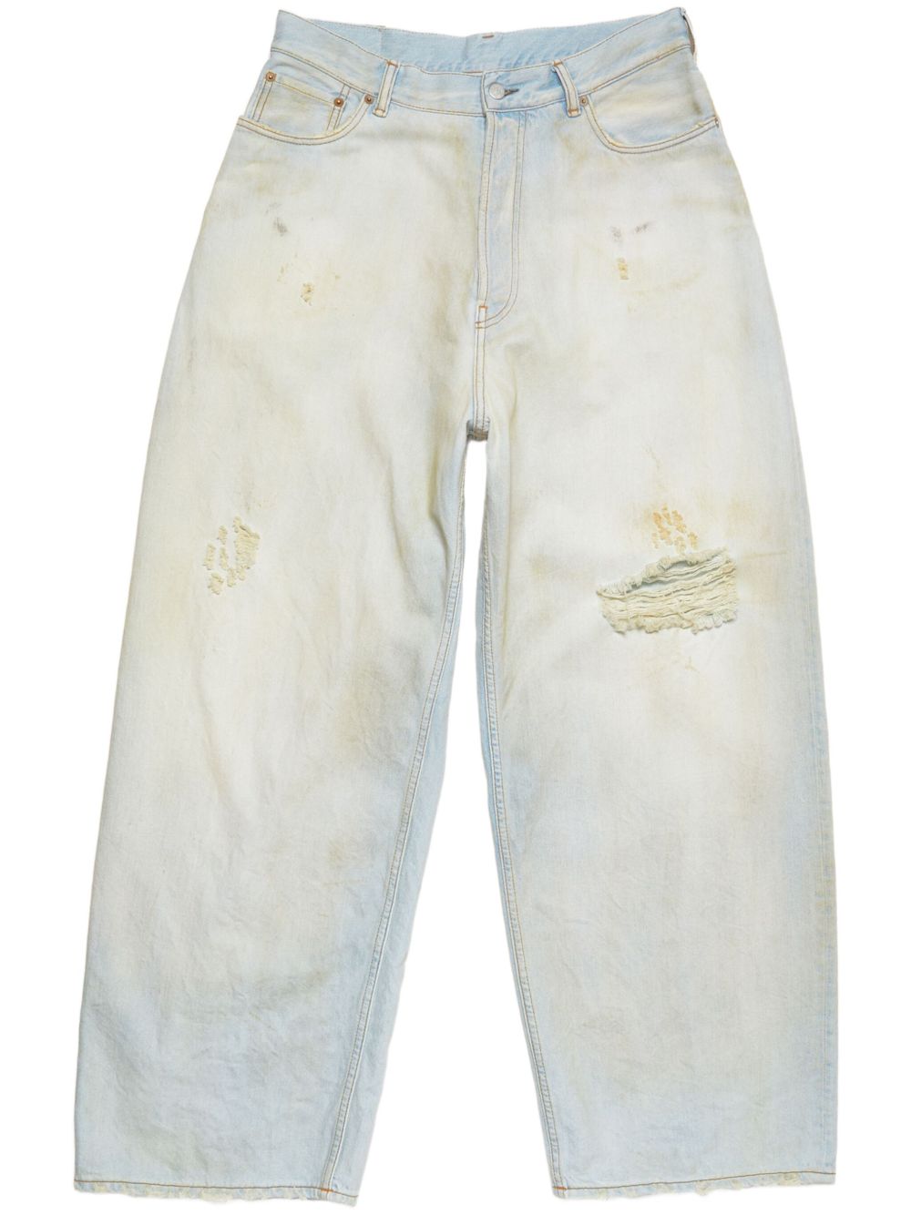 Acne Studios 阔腿牛仔裤 - 蓝色
