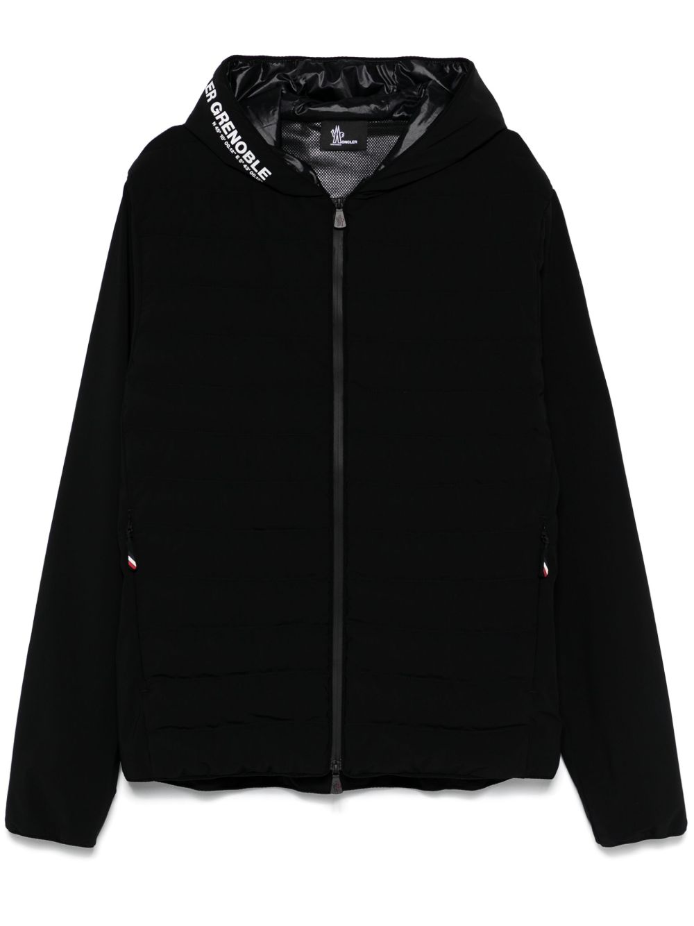 Moncler Grenoble 填充拉链夹克 - 黑色