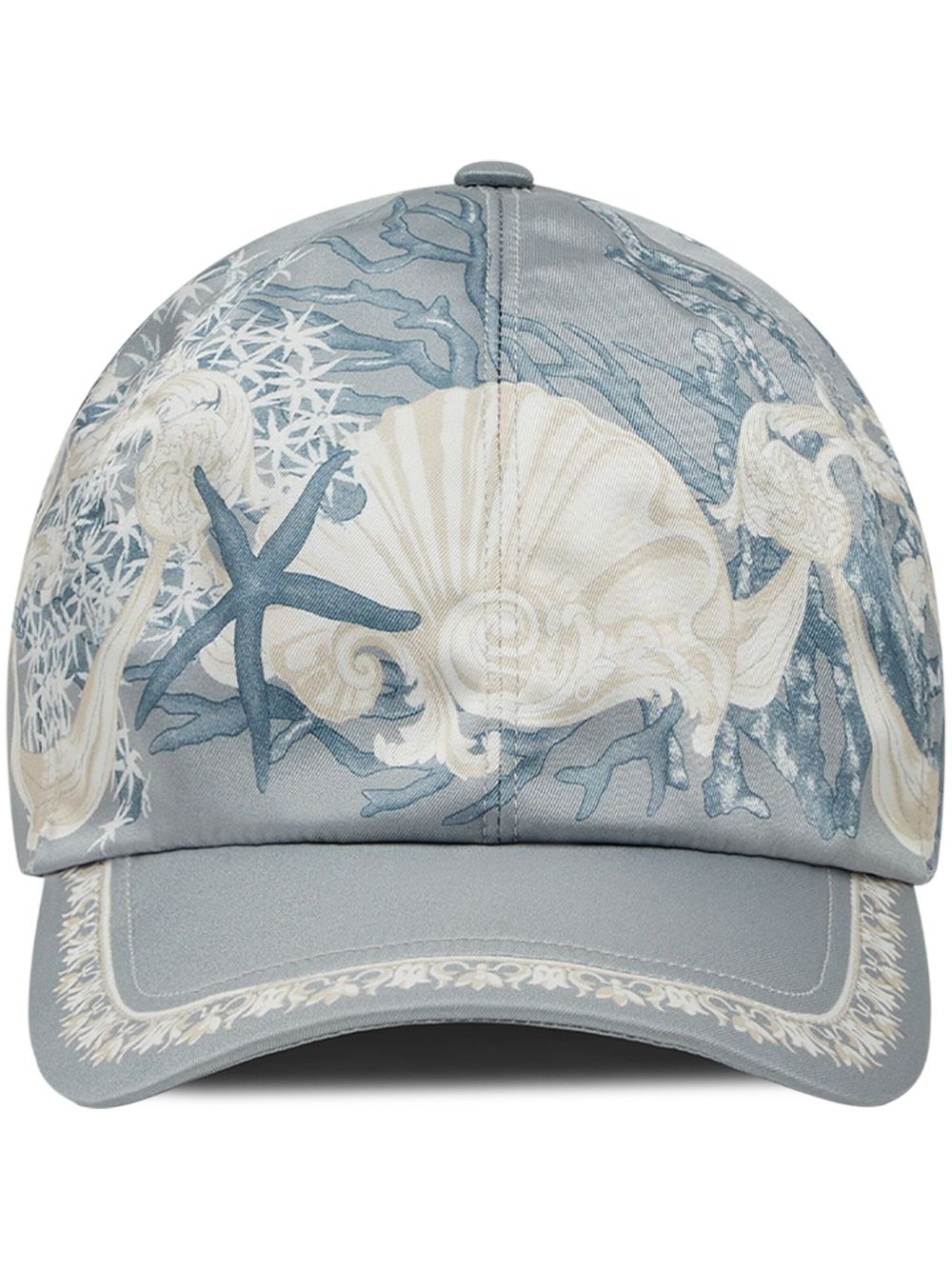 Versace Barocco Sea 棒球帽 - 蓝色