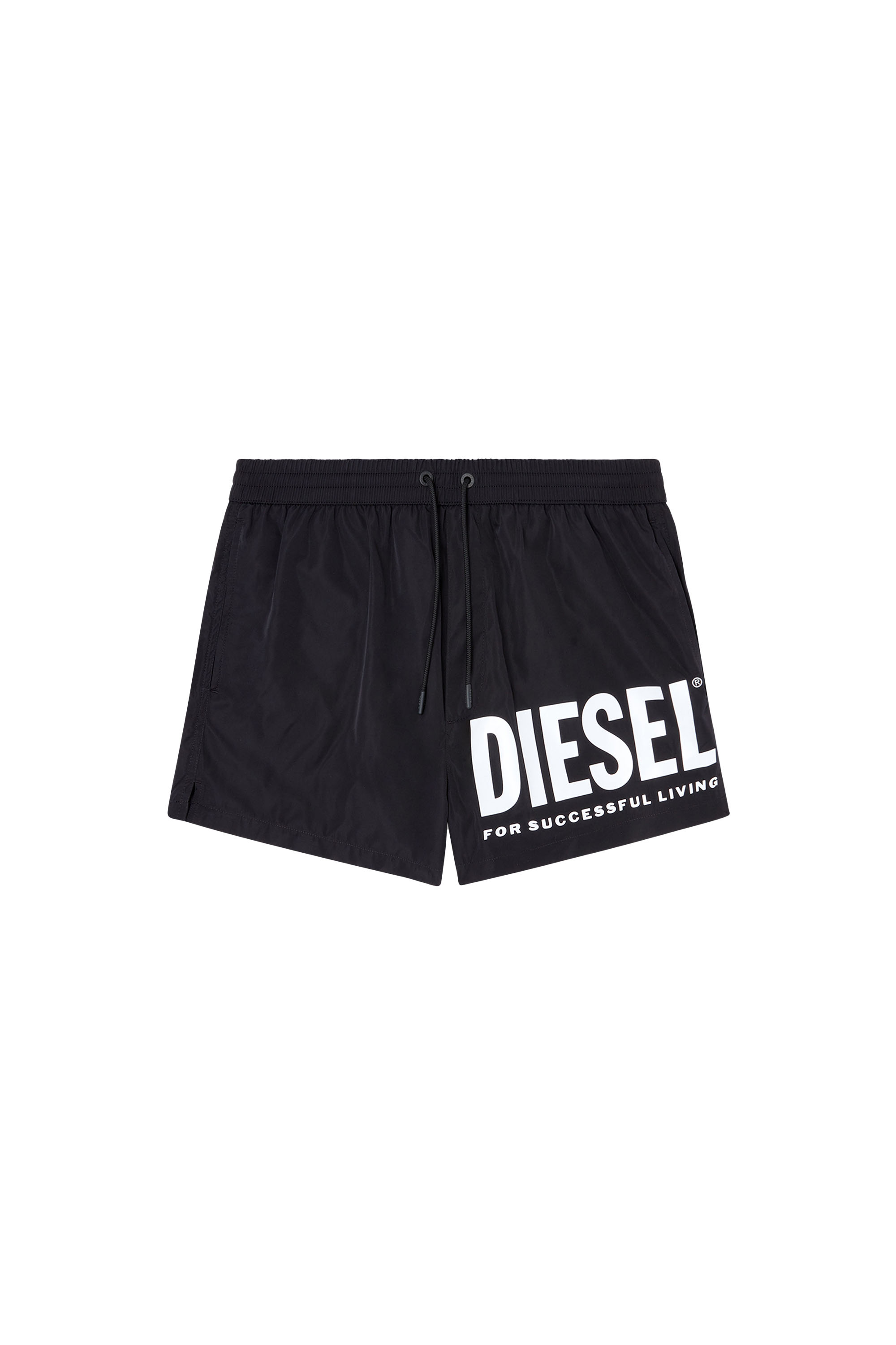 Diesel - Swim shorts with logo print - Swim shorts - Man - Multicolor