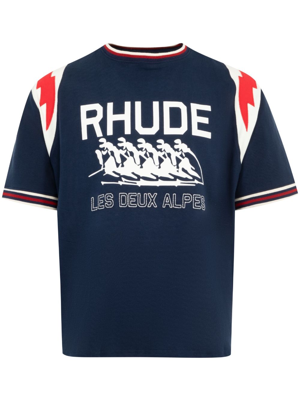 RHUDE Lighting Tinger T恤 - 蓝色