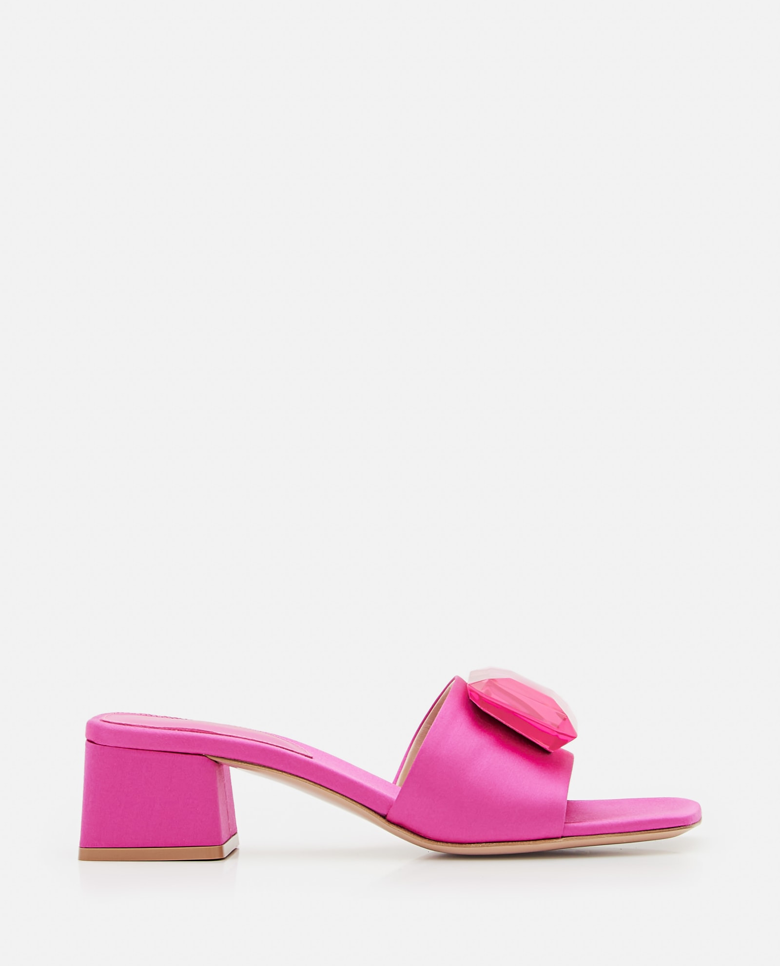 Gianvito Rossi 45毫米缎面凉鞋