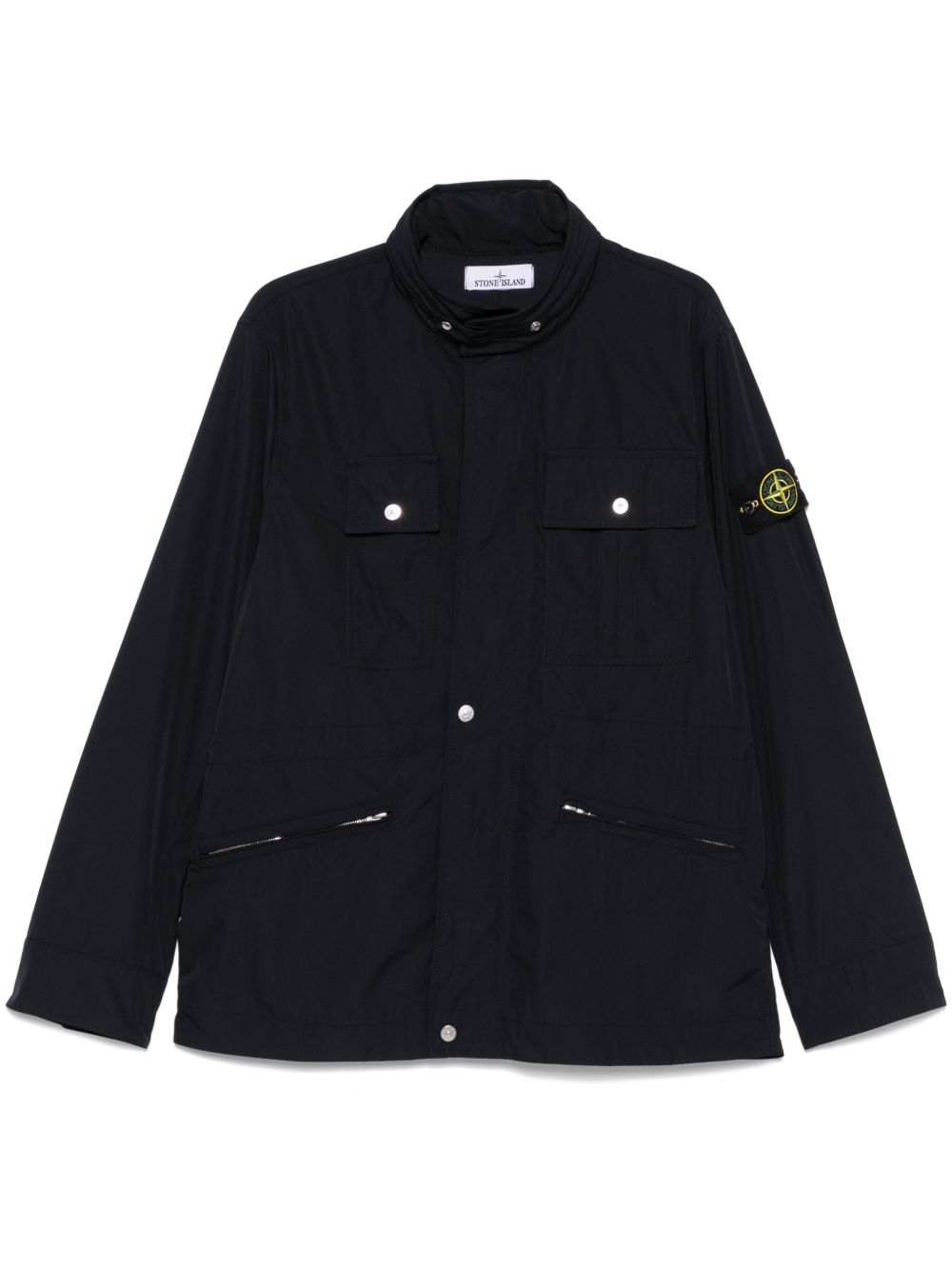 Stone Island 罗盘徽章夹克 - 蓝色