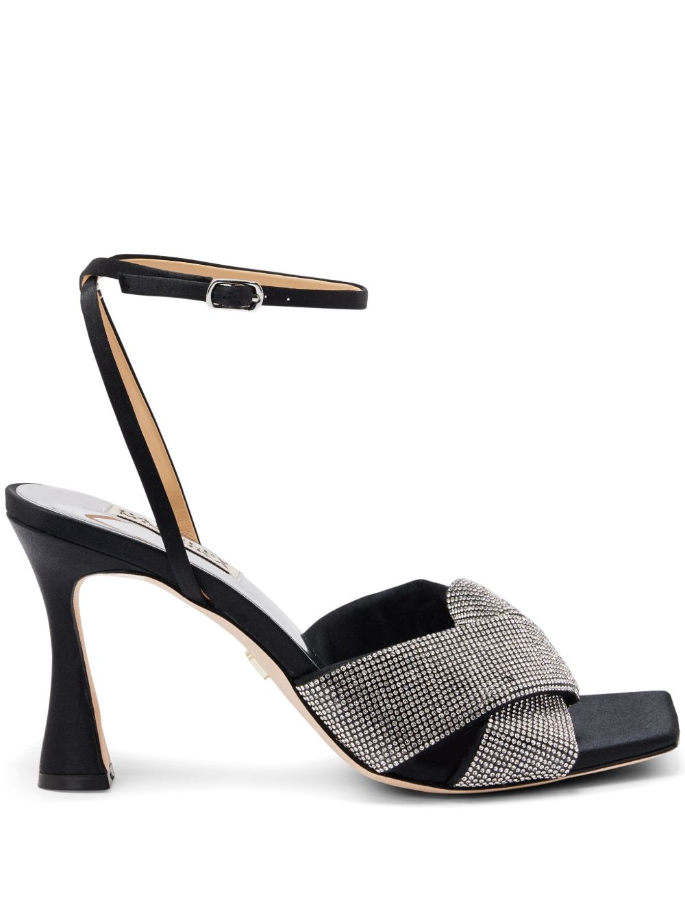 Badgley Mischka Brinlee 高跟凉鞋（8.5厘米） - 黑色