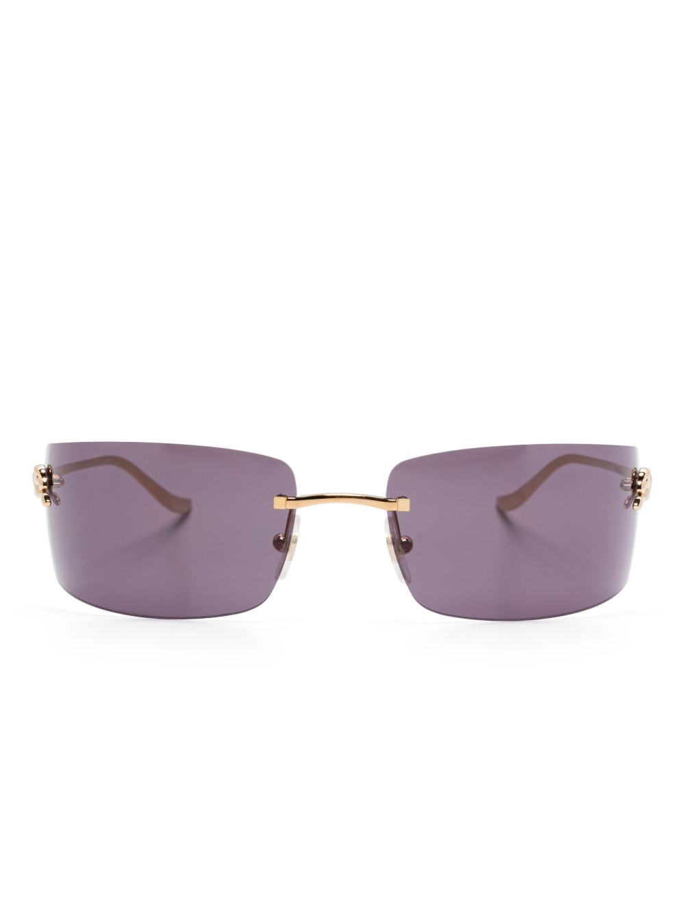 Cartier Eyewear Panthère 太阳眼镜 - 黑色