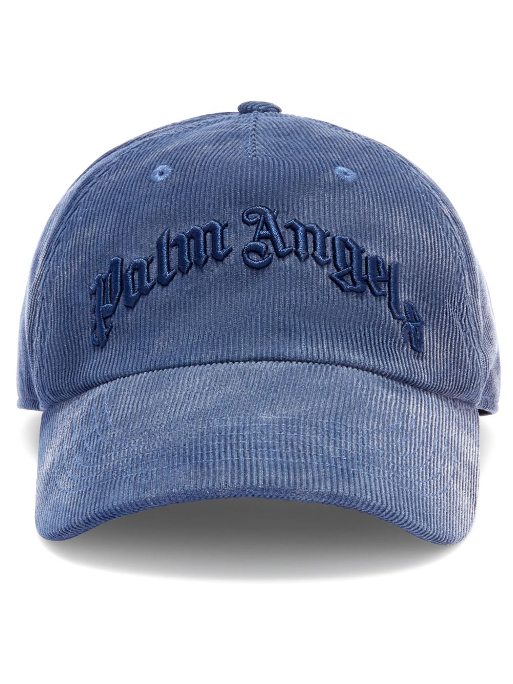 Palm Angels logo棒球帽 - 蓝色