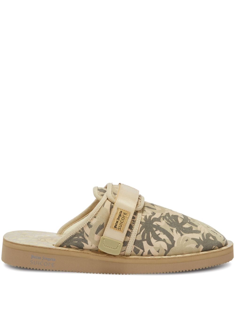 Palm Angels x Suicoke Zavo 魔术贴拖鞋 - 中性色