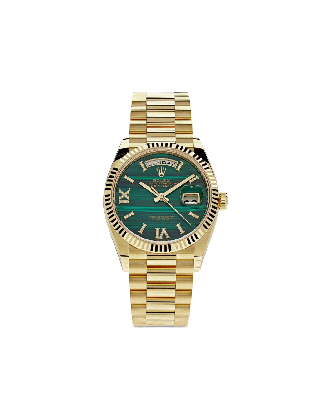 Rolex Day-Date 36毫米腕表（2021年典藏款） - 绿色