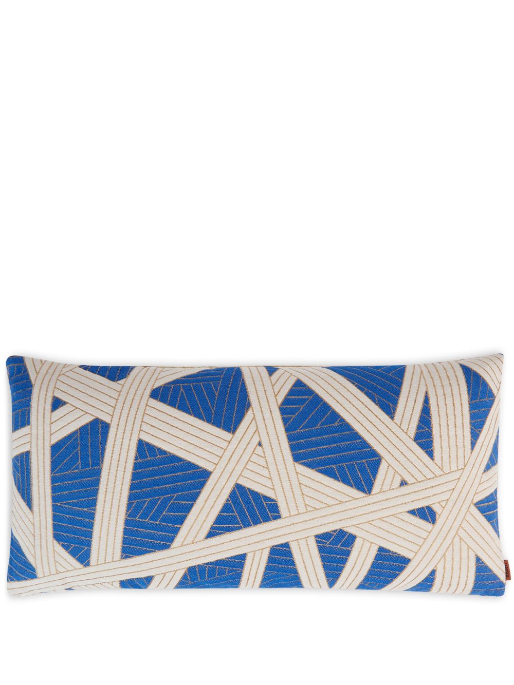 Missoni Home Nastri 长方形抱枕 - 蓝色