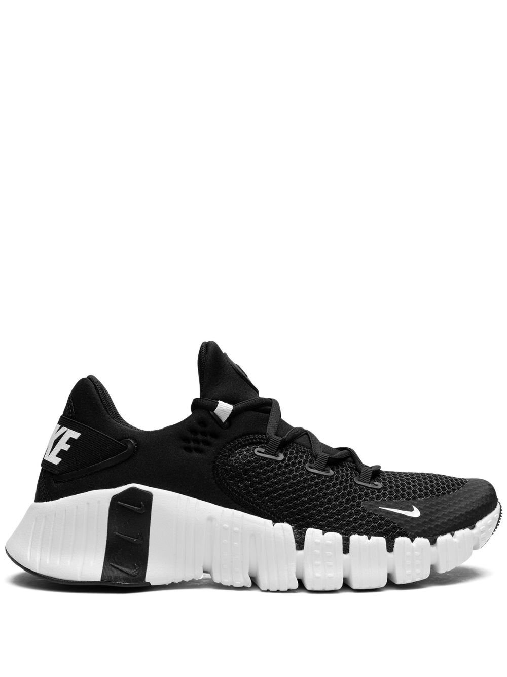 Nike Free Metcon 4 Black/White 运动鞋 - 黑色
