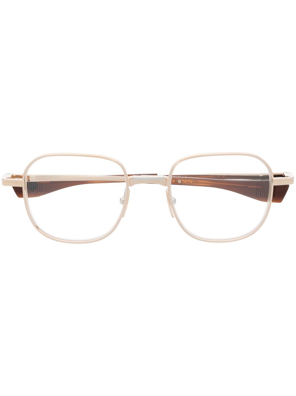 Dita Eyewear 方框眼镜 - 金色