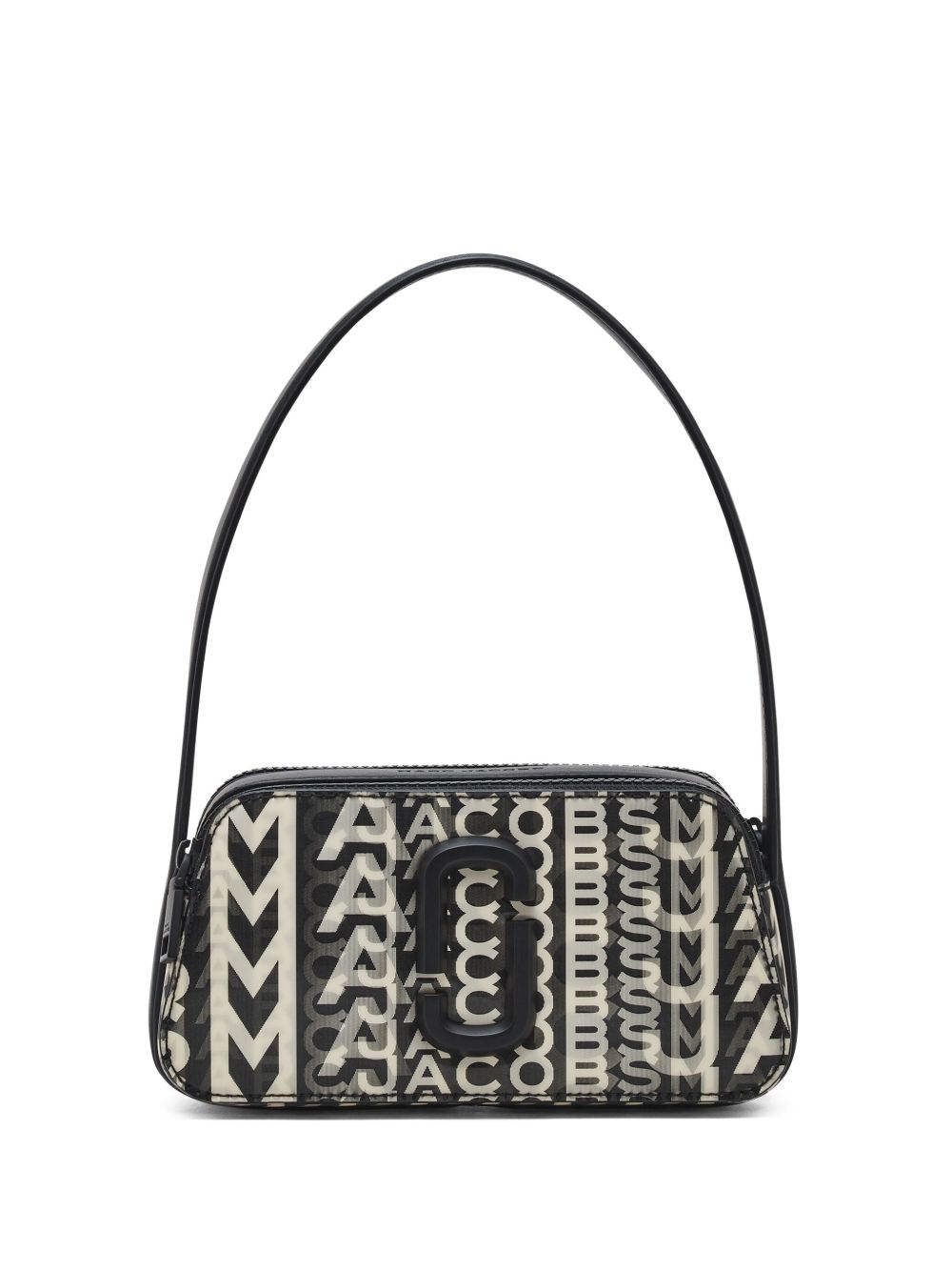 Marc Jacobs The Monogram Slingshot 人造皮质单肩包 - 黑色