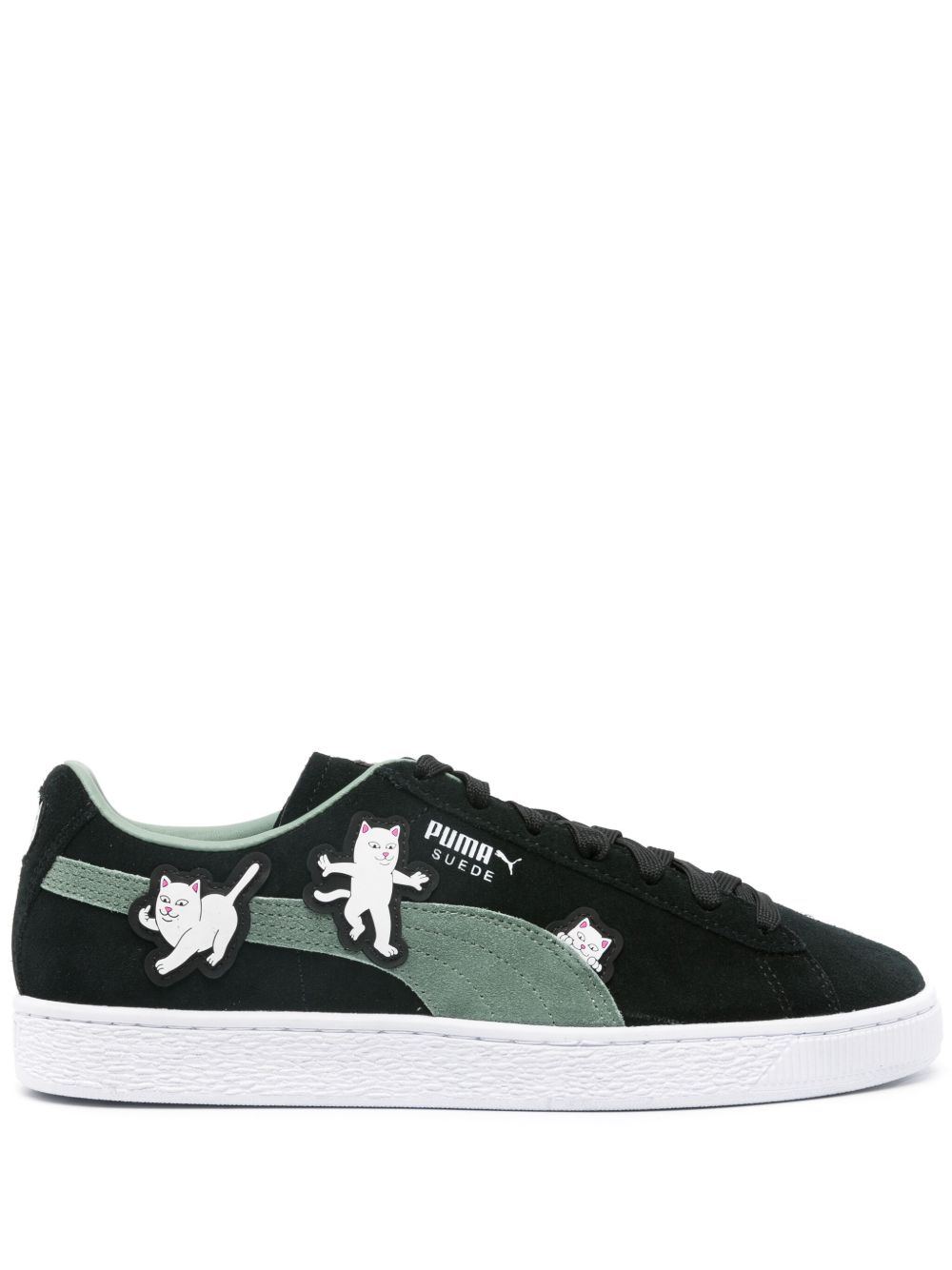 PUMA x RIPNDIP 绒面皮运动鞋 - 黑色