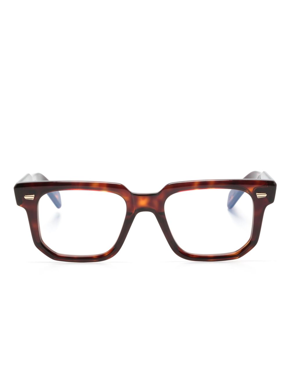Cutler & Gross 1410 方框眼镜 - 褐色