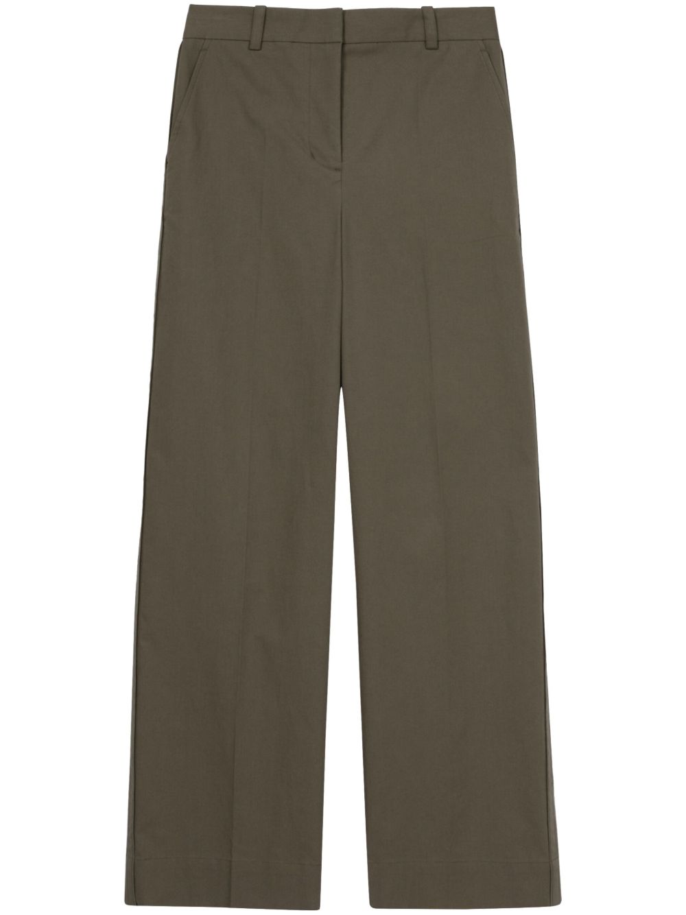 3.1 Phillip Lim 仿旧阔腿裤 - 绿色