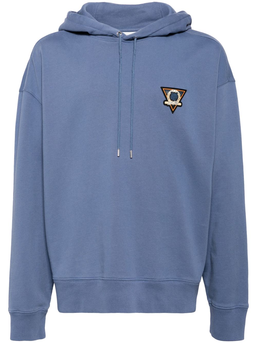 Maison Kitsuné 长袖棉连帽衫 - 蓝色