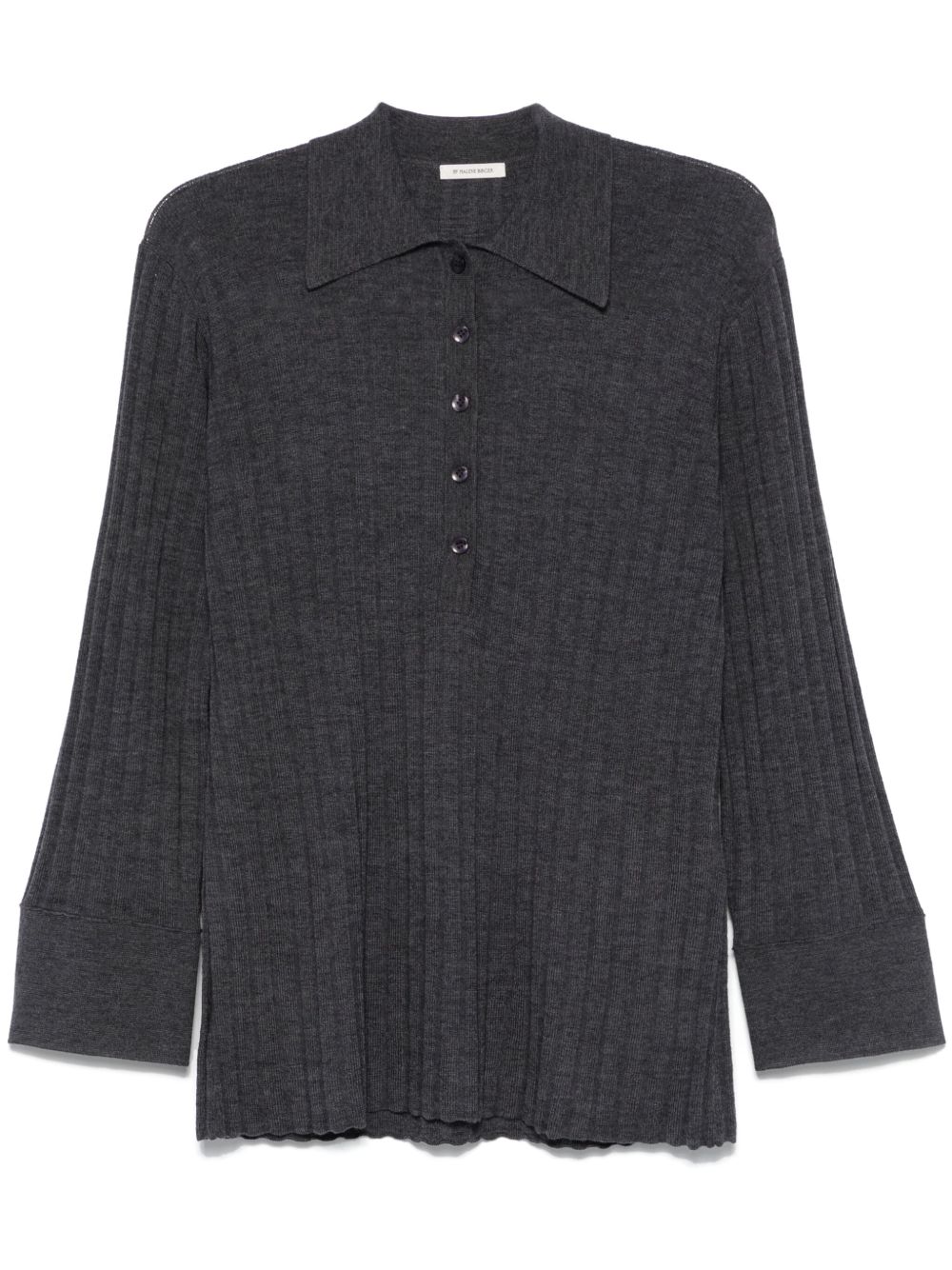 By Malene Birger Delphine polo领上衣 - 灰色