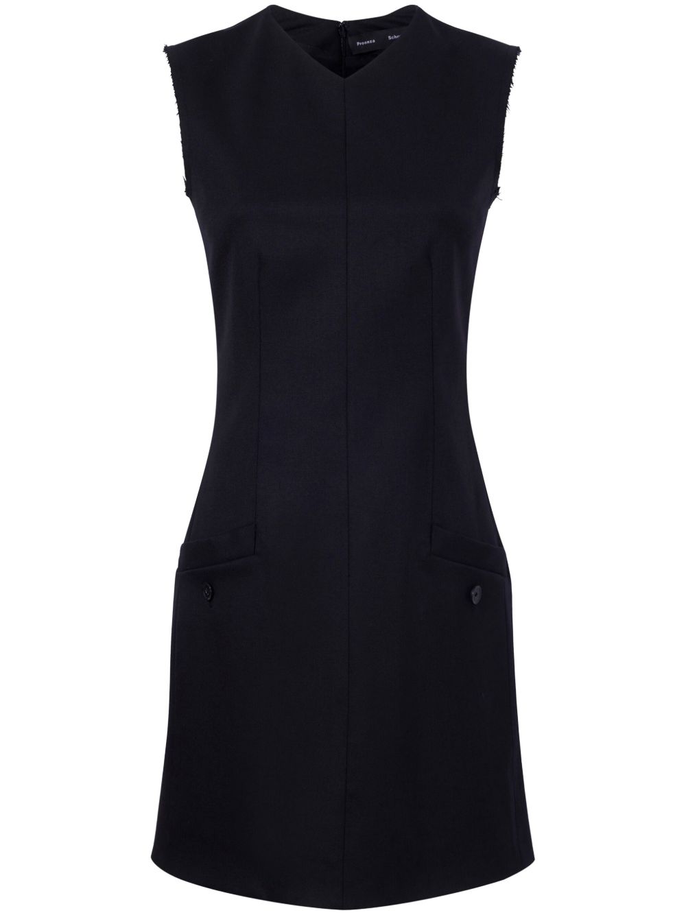 Proenza Schouler Skyler 无袖迷你连衣裙 - 黑色