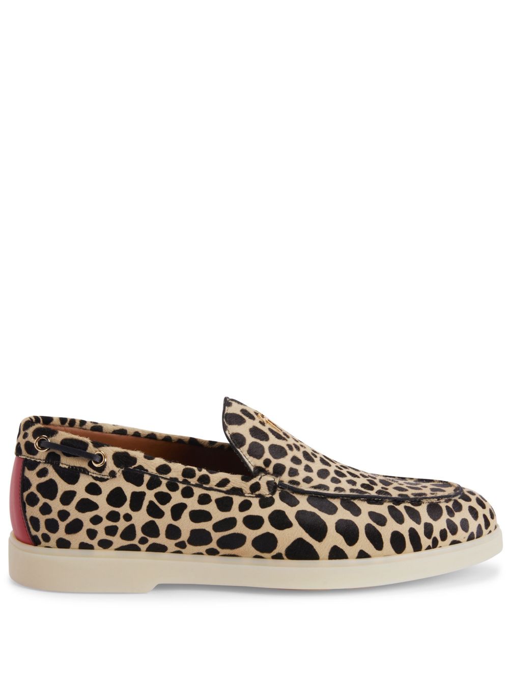 Giuseppe Zanotti The Maui 豹纹乐福鞋 - 中性色