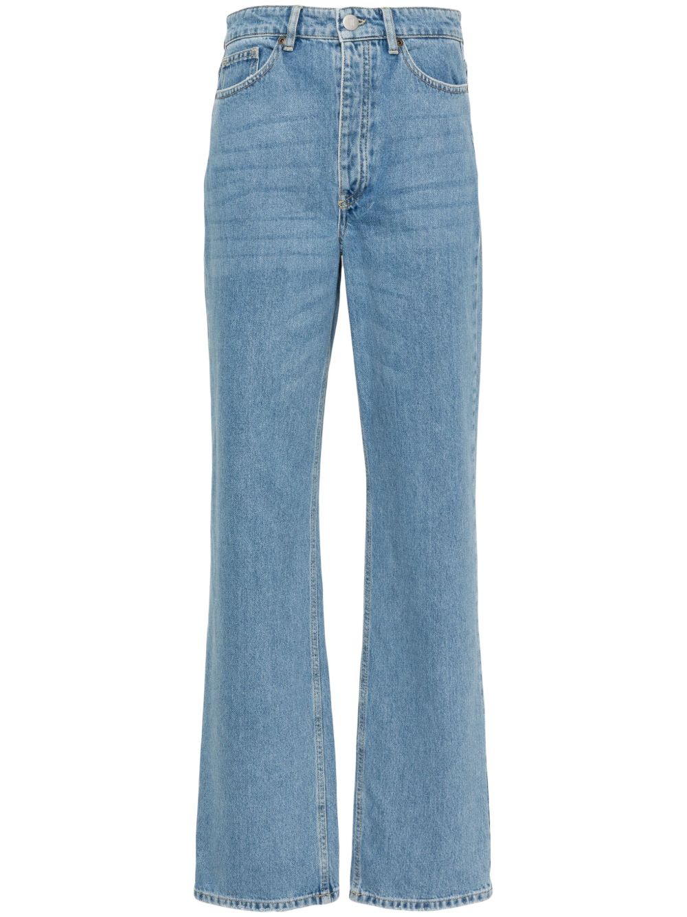 By Malene Birger Miliumlo 中腰直筒牛仔裤 - 蓝色