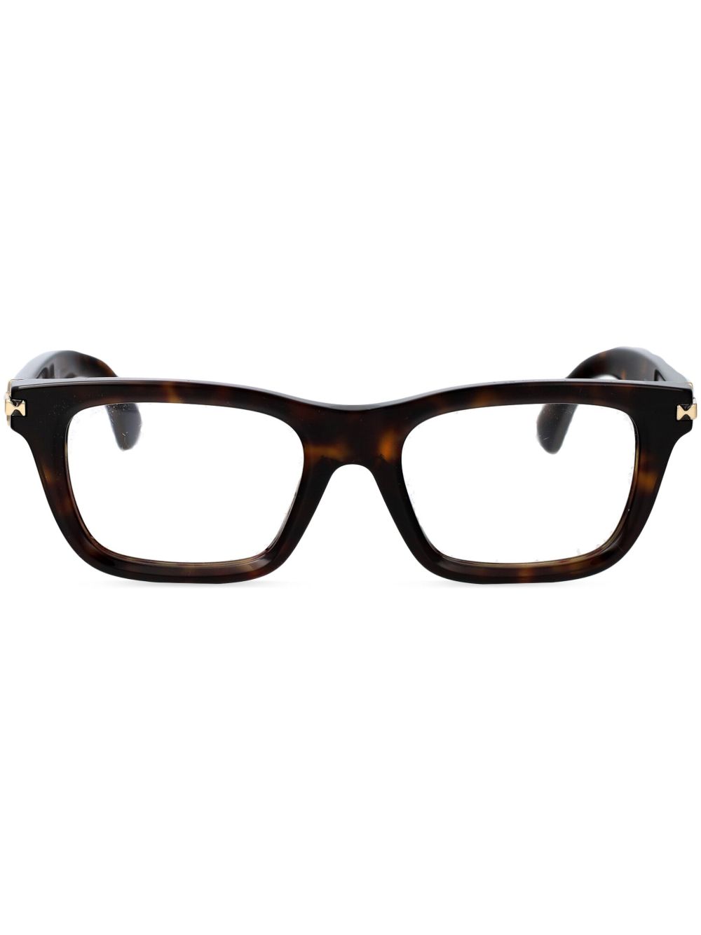 Burberry Eyewear 方框眼镜 - 褐色