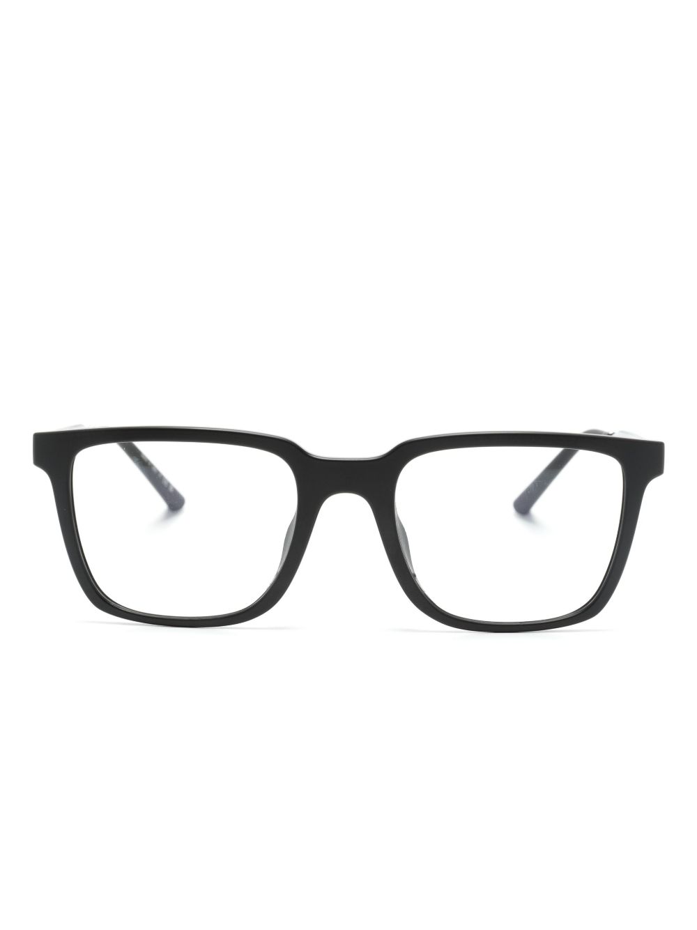 Oliver Peoples Mr. Federer-R 方形镜框眼镜 - 黑色