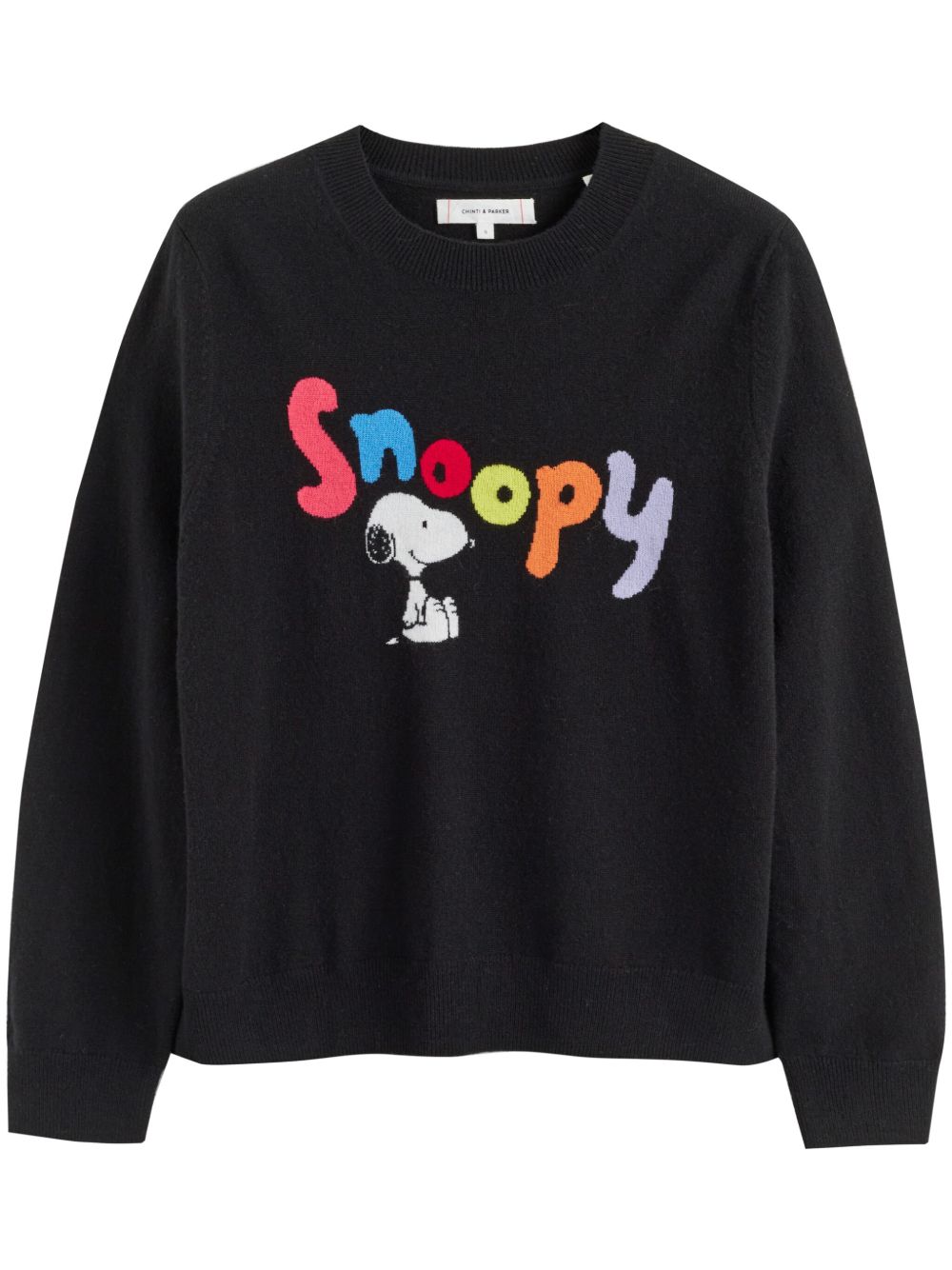 Chinti & Parker Snoopy 毛衣 - 黑色