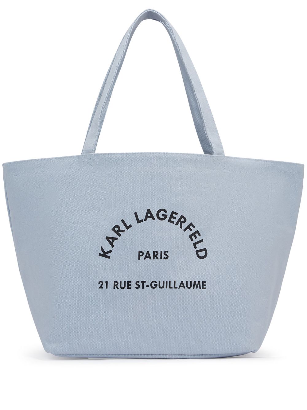 Karl Lagerfeld Rue St-Guillaume 手提包 - 蓝色