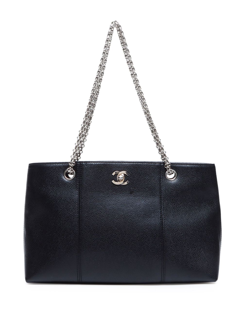CHANEL Pre-Owned 2.55 单肩包（2000-2002年典藏款） - 黑色