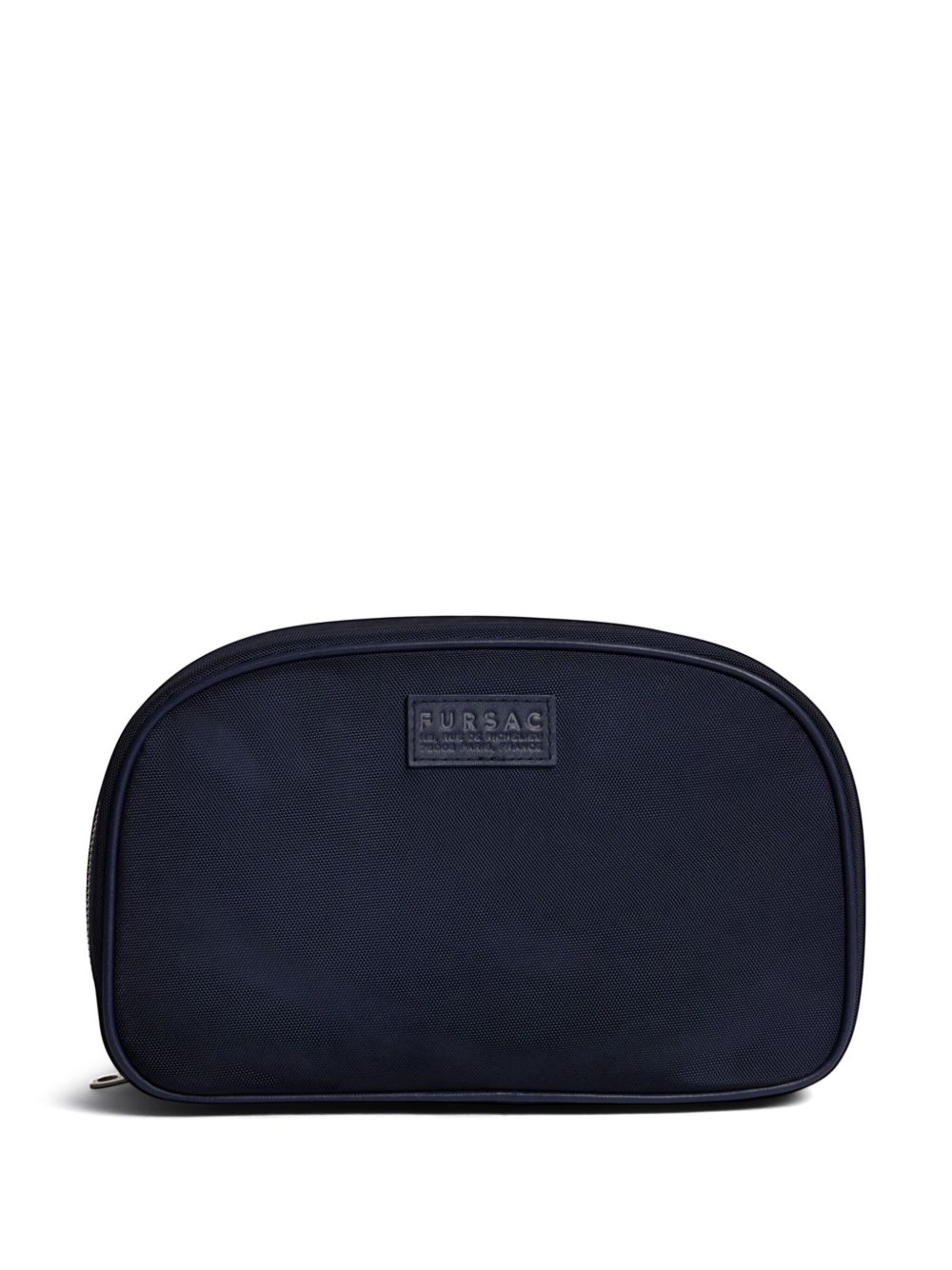 FURSAC logo-patch wash bag - 蓝色