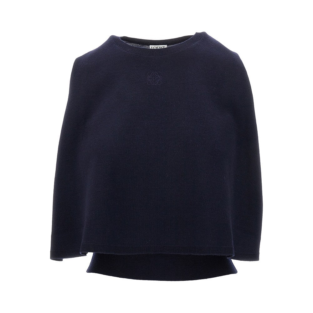 LOEWE Double-layer knitted top Woman