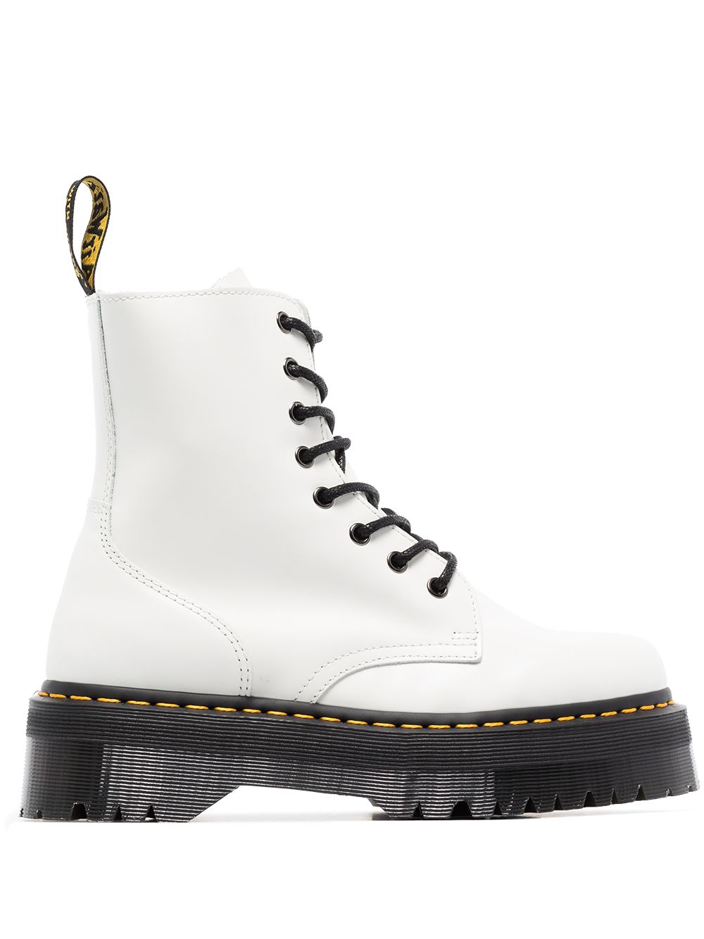 Dr. Martens Jadon 厚底短靴 - 白色