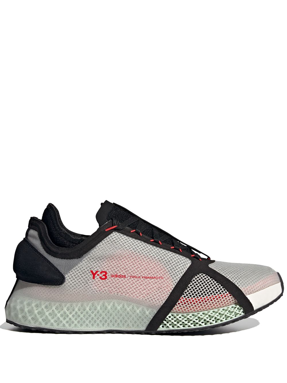 Y-3 x adidas Runner 4D IOW 运动鞋 - 灰色